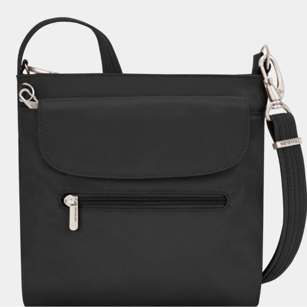 TRAVELON - Anti-Theft
Classic Mini Shoulder Bag, Black Color, One Size